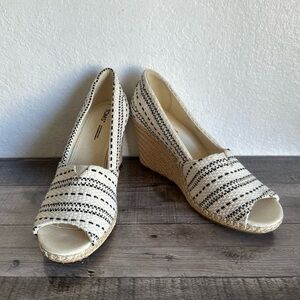 Toms Michelle Espadrille Wedge Women’s Sandal in Size W11